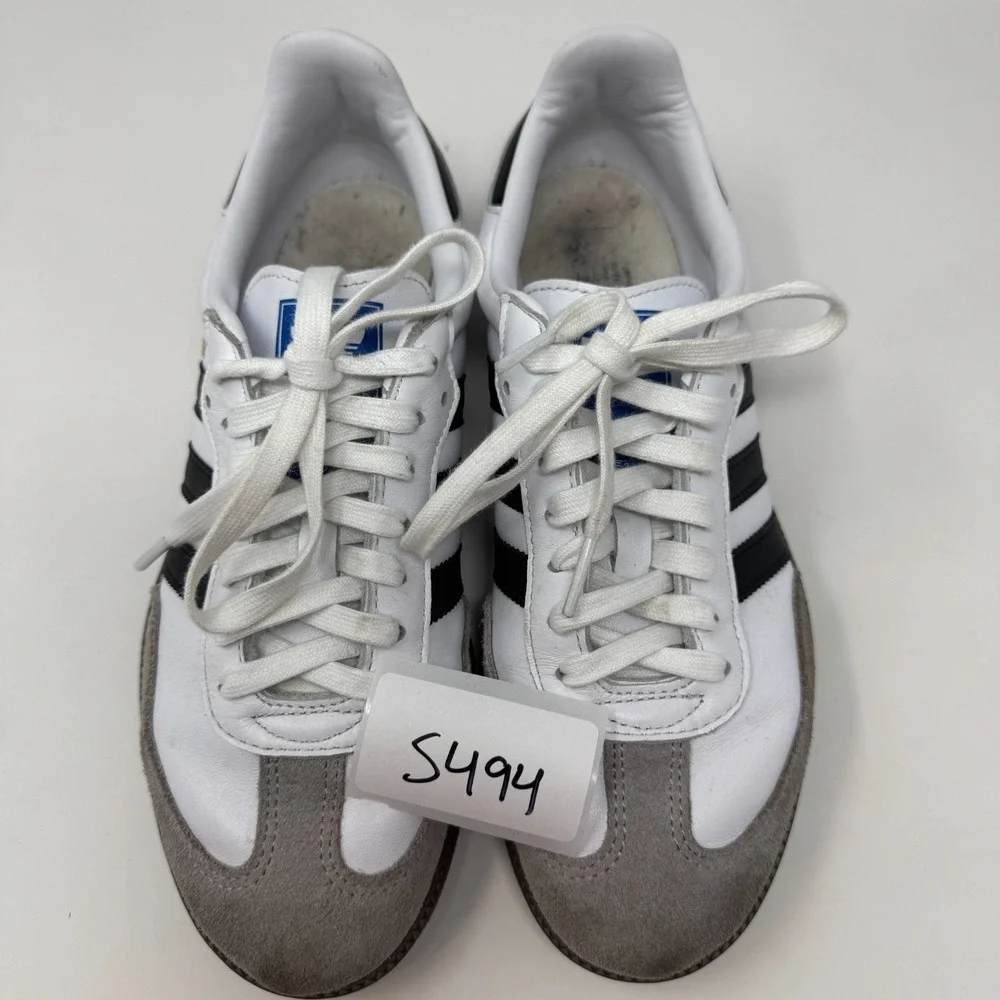 Adidas Samba White Classic Shoes Sneakers EVM 004001 Men's Size‎ 8